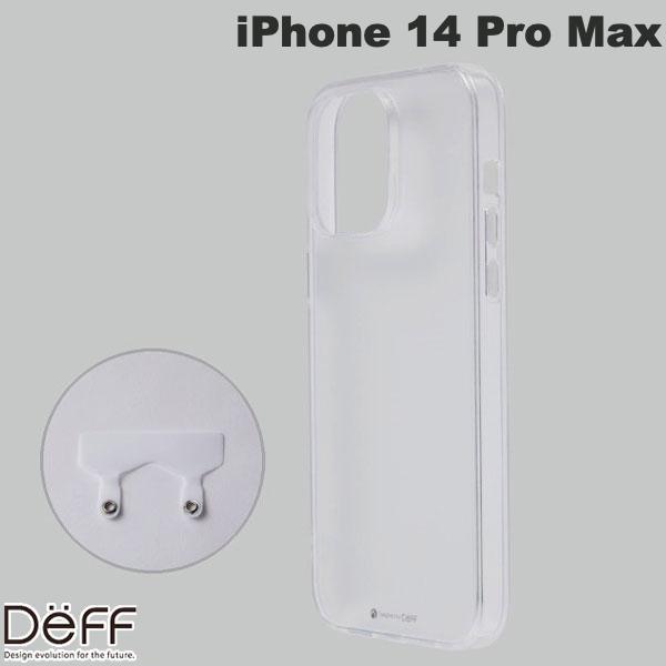 Deff ディーフ iPhone 14 Pro Max HYBRID CASE Etanze Lite クリア DCS-IPEL22LPCR