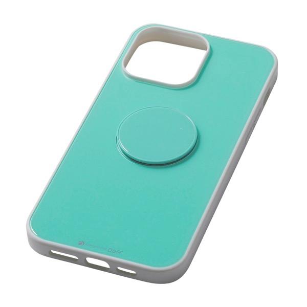 Deff ディーフ iPhone 14 Pro Max HYBRID CASE Etanze 白群 DCS-IPE22LPEG