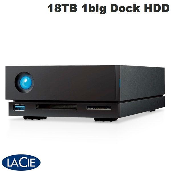 Lacie ラシー 18TB 1big Dock HDD Thunderbolt 3対応 外付けハードディスク STHS18000800