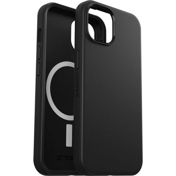 OtterBox オッターボックス iPhone 14 SYMMETRY PLUS (シンメトリー プラス) 耐衝撃 抗菌 MagSafe対応 ANT BLACK 77-89018