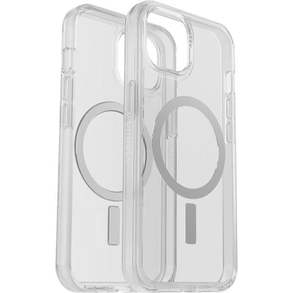 OtterBox オッターボックス iPhone 14 SYMMETRY PLUS (シンメトリー プラス) クリアケース 耐衝撃 抗菌 MagSafe対応 ANT CLEAR 77-89208