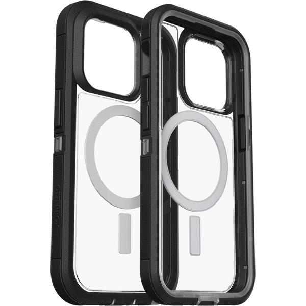 OtterBox オッターボックス iPhone 14 Pro DEFENDER XT (ディフェンダー) 耐衝撃 MagSafe対応 CLEAR/BLACK 77-90065