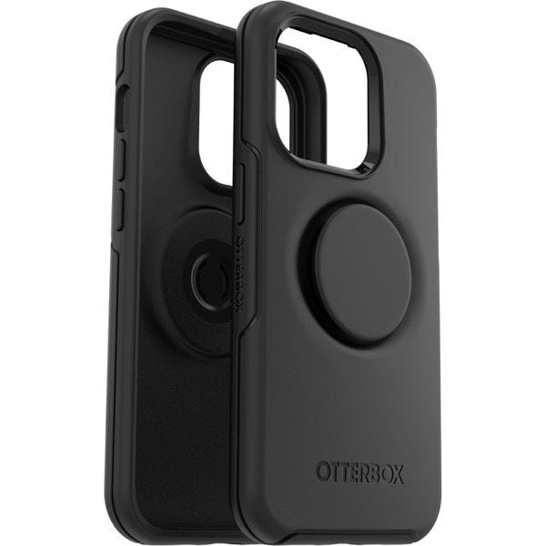 OtterBox オッターボックス iPhone 14 Pro OTTER+ POP SYMMETRY (シンメトリー) 耐衝撃 ANT Black 77-88754