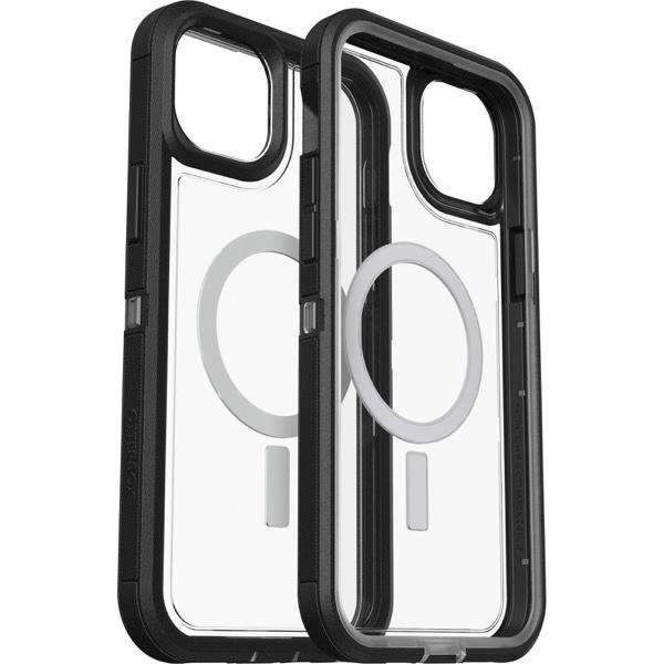 OtterBox オッターボックス iPhone 14 Plus DEFENDER XT (ディフェンダー) 耐衝撃 MagSafe対応 CLEAR/BLACK 77-90064