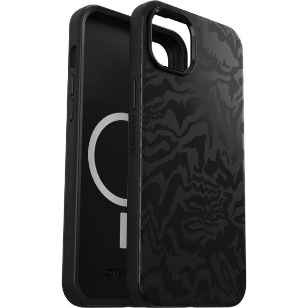 OtterBox オッターボックス iPhone 14 Plus SYMMETRY PLUS (シンメトリー プラス) 耐衝撃 抗菌 MagSafe対応 ANT Rebel (Black) 77-88942