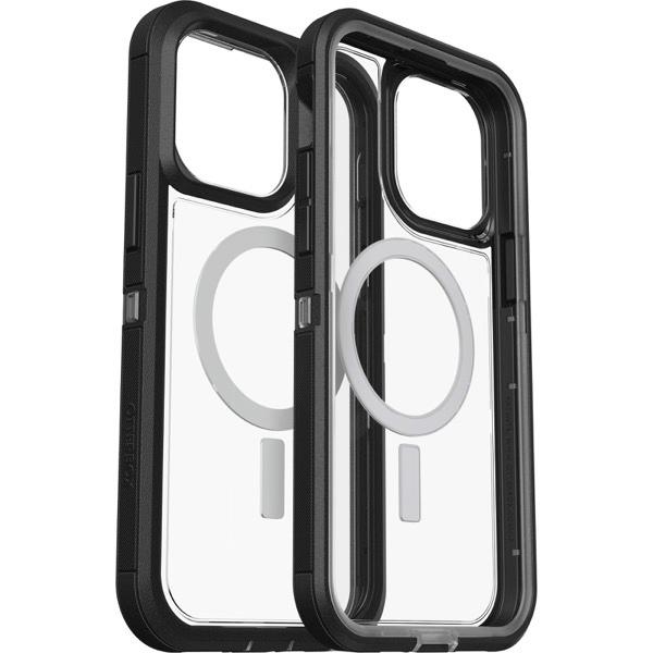 OtterBox オッターボックス iPhone 14 Pro Max DEFENDER XT (ディフェンダー) 耐衝撃 MagSafe対応 CLEAR/BLACK 77-90066