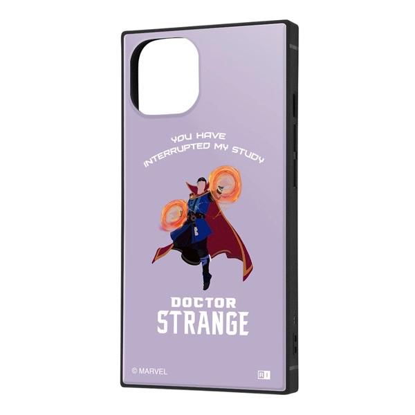 ingrem イングレム iPhone 14 / 13 マーベル 耐衝撃ハイブリッドケース KAKU ドクター・ストレンジ_パープル IQ-DMP36K3TB/DRS1