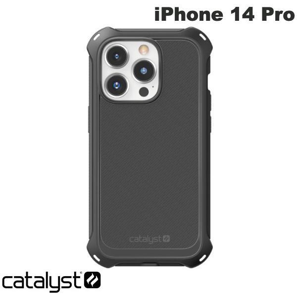 Catalyst カタリスト iPhone 14 Pro MagSafe対応 衝撃吸収ケース Cruxシリーズ ステルスブラック CT-CRIP22M3-MSCO-BK