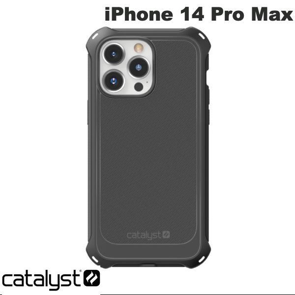 Catalyst カタリスト iPhone 14 Pro Max MagSafe対応 衝撃吸収ケース Cruxシリーズ ステルスブラック CT-CRIP22L3-MSCO-BK