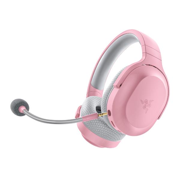 Razer レーザー Barracuda X Bluetooth 5.2 / 2.4GHz ワイヤレス / 有線 両対応 ゲーミングヘッドセット Quartz Pink