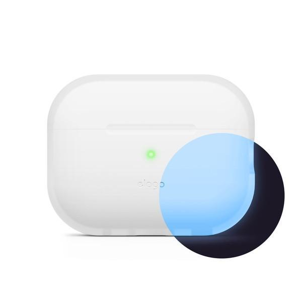 elago エラゴ AirPods Pro 第2世代 SILICONE BASIC CASE シリコンケース Nightglow Blue EL_A2PCSSCBS_NB