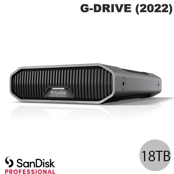 Sandisk Professional 18TB G-DRIVE 2022 USB 3.2 Gen 2 対応 Mac向けフォーマット済み 外付けハードディスク