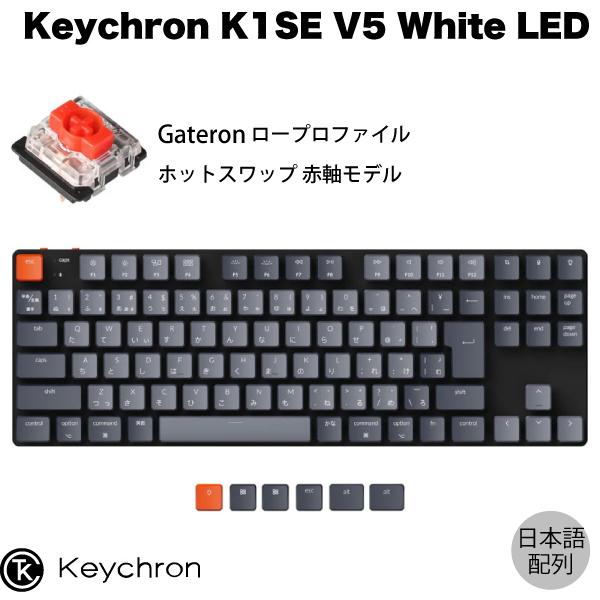Keychron K1SE / white LED / 日本語 / 赤軸