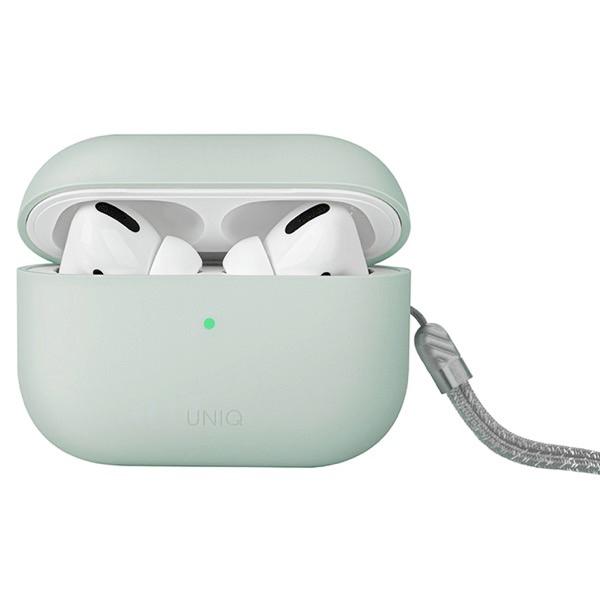 UNIQ ユニーク AirPods Pro 第2世代 シリコンケース LINO グリーン UNIQ-AIRPODSPRO2-LINOGRN