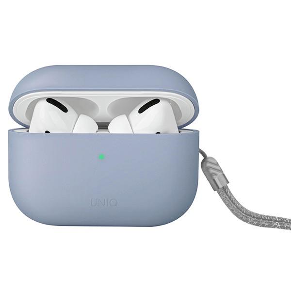 UNIQ ユニーク AirPods Pro 第2世代 シリコンケース LINO ブルー UNIQ-AIRPODSPRO2-LINOABLU