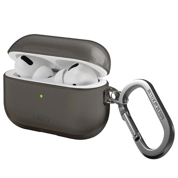 UNIQ ユニーク AirPods Pro 第2世代 TPUケース GLASE スモーク UNIQ-AIRPODSPRO2-GLSSMK