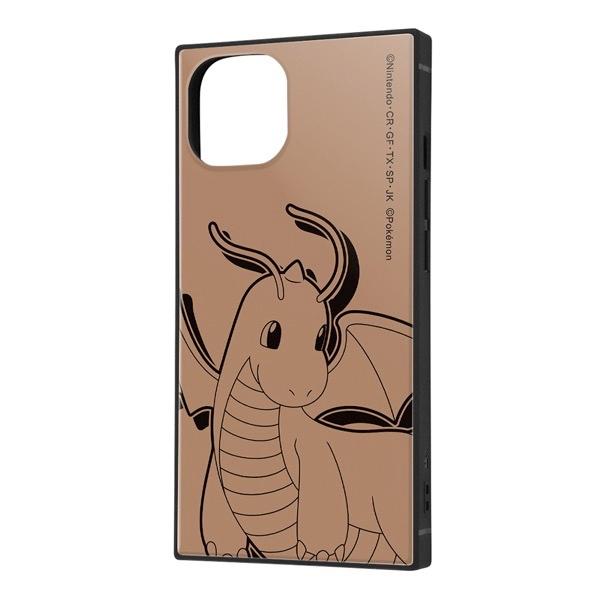 ingrem イングレム iPhone 14 / 13 ポケットモンスター 耐衝撃ハイブリッドケース KAKU カイリュー_サトシ IQ-PP36K3TB/PK39