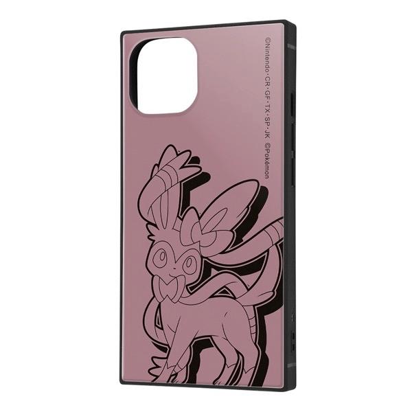 ingrem イングレム iPhone 14 / 13 ポケットモンスター 耐衝撃ハイブリッドケース KAKU ニンフィア_セレナ IQ-PP36K3TB/PK40