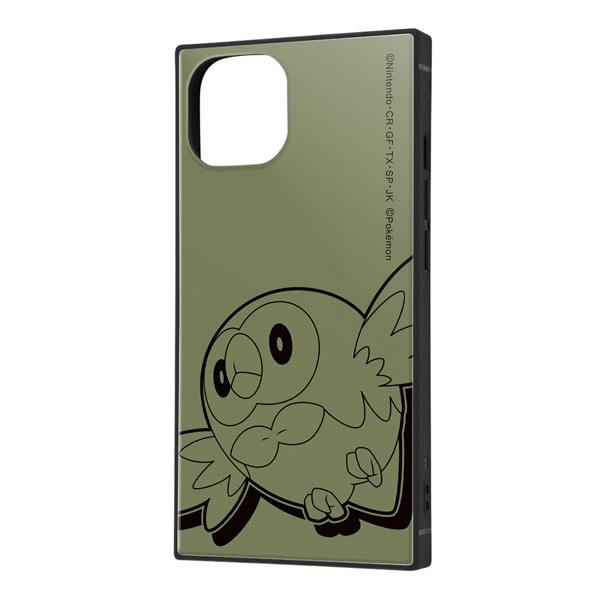 ingrem イングレム iPhone 14 / 13 ポケットモンスター 耐衝撃ハイブリッドケース KAKU モクロー_サトシ IQ-PP36K3TB/PK41