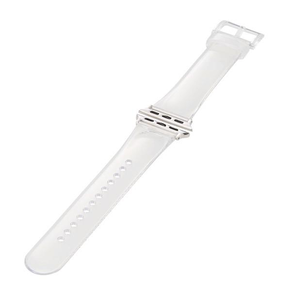 エレコム ELECOM Apple Watch 41 / 40 / 38mm バンド クリアデザイン クリア AW-41BDUCCR