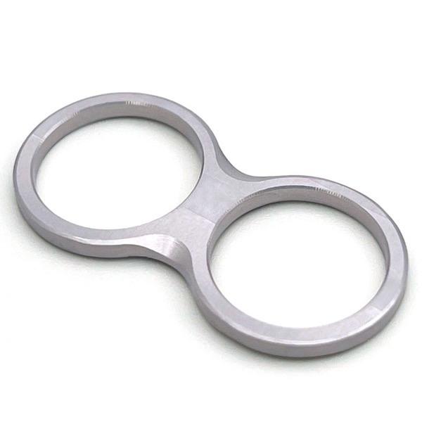 GILD design ギルドデザイン iPhone 14 / 14 Plus レンズガード オーバル シルバー GL-492