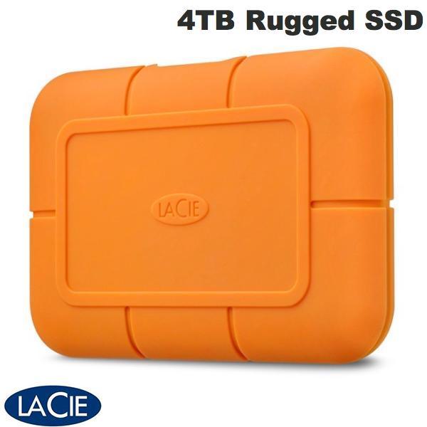 Lacie ラシー 4TB Rugged SSD USB3.1 (Gen 2) Type-C 対応 耐衝撃 外付けSSD (ポータブル) STHR4000800