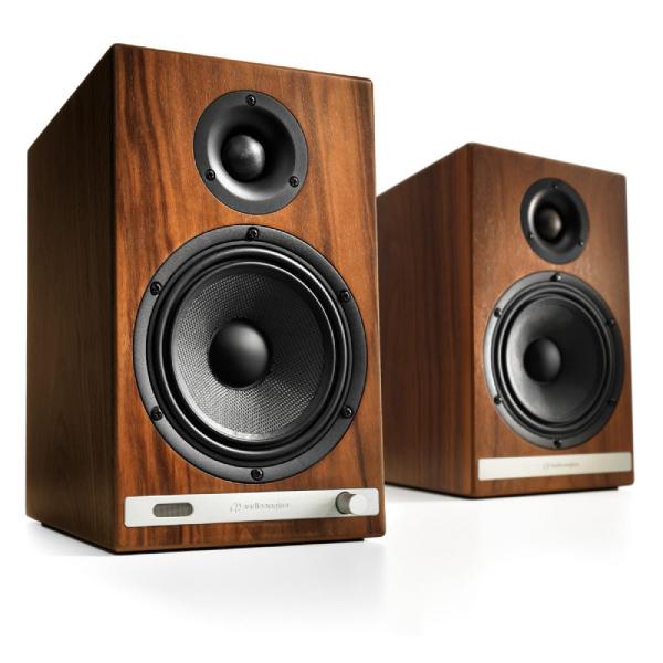 Audioengine オーディオエンジン HD6 パワーアンプ内蔵 ワイヤレススピーカーシステム Bluetooth 5.0対応 ウォールナット HD6-WAL