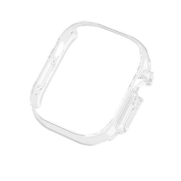 エレコム ELECOM Apple Watch 49mm Ultra ハードバンパー クリア AW-22CBPPCR