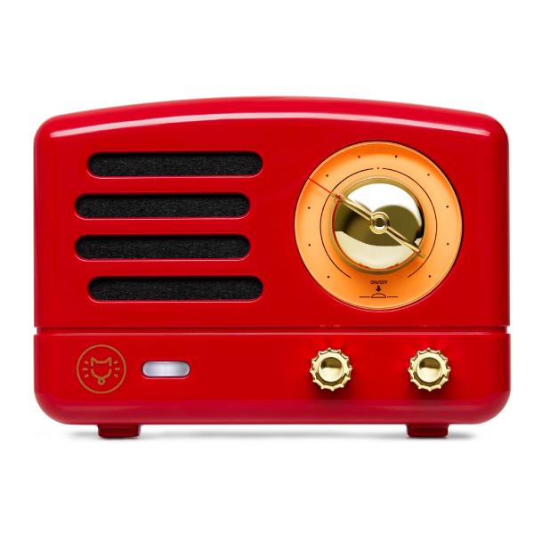 MUZEN PETA Sticker Speaker Bluetooth 5.0 極薄マグネットスピーカー レッド
