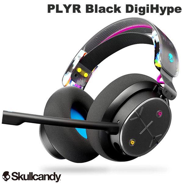 Skullcandy スカルキャンディー PLYR Bluetooth 5.2 / 有線 両対応 ワイヤレスゲーミングヘッドセット BLACK DIGI HYPE S6PPY-P003