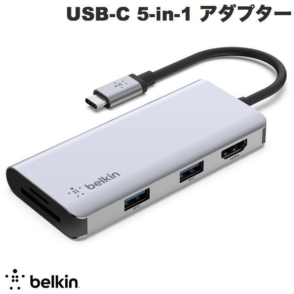 Belkin BELKIN ベルキン CONNECT USB-C 5-in-1 マルチポート Belkin BELKIN ベルキン CONNECT USB-C 5-in-1 マルチポート