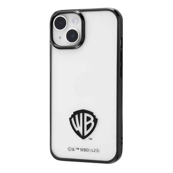 ingrem イングレム iPhone 14 / 13 WB 100th Anniversary TPUソフトケース META Frame WBシールド_黒_1 IN-WP36HT2B/WB1