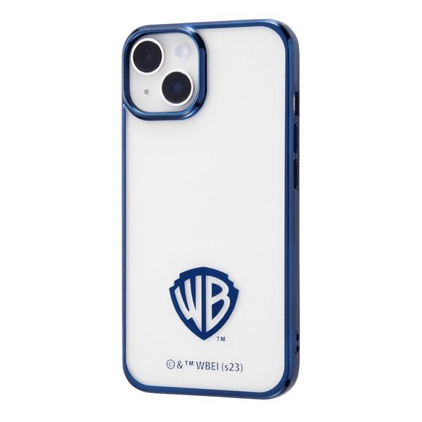 ingrem イングレム iPhone 14 / 13 WB 100th Anniversary TPUソフトケース META Frame WBシールド_青_1 IN-WP36HT2A/WB2