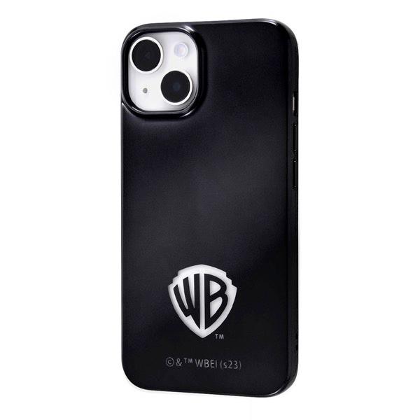 ingrem イングレム iPhone 14 / 13 WB 100th Anniversary TPUソフトケース META Frame WBシールド_黒_2 IN-WP36HT2B/WB3