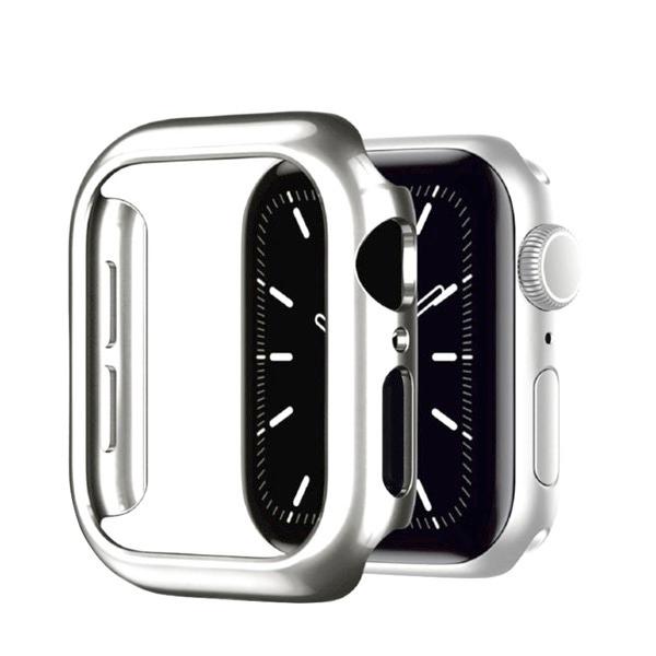 TF7 ティーエフセブン Apple Watch 44mm SE 第2世代 / SE / 6 / 5 / 4 ハードケース Air Skin クロームシルバー TF07CS44