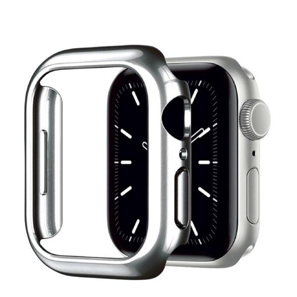 TF7 ティーエフセブン Apple Watch 45mm Series 8 / 7 ハードケース Air Skin クロームシルバー TF07CS45