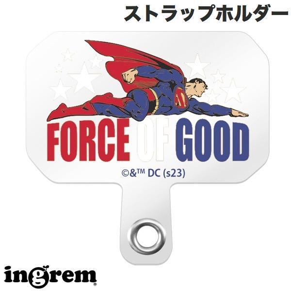 ingrem イングレム スーパーマン ストラップホルダー スーパーマン_スーパーヒーロー IJ-WSTH1S/SM5