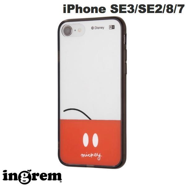ingrem iPhone SE 3 2 / 8 / 7 ディズニーキャラクター ハイブリッドケース ミッキーマウスカラー_2
