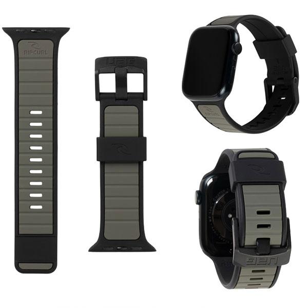 UAG ユーエージー Apple Watch 49 / 45 / 44 / 42mm Rip Curl TORQUAY (リップカール トーキー) Black/Army UAG-AWL-RCTQ-BK/AM