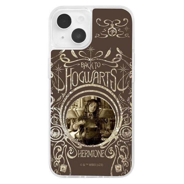 ingrem イングレム iPhone 14 / 13 ハリー・ポッター ラメ グリッターケース ハーマイオニー_実験 IJ-WP36LG1S/HP28