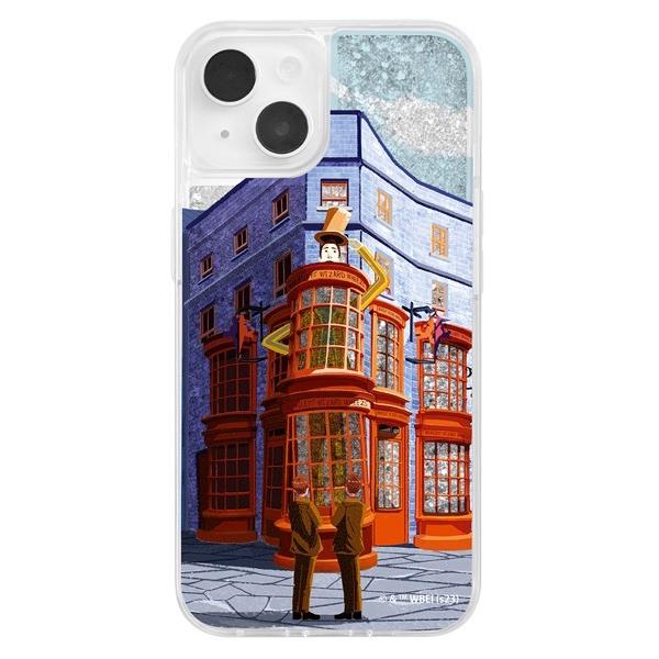 ingrem イングレム iPhone 14 / 13 ハリー・ポッター ラメ グリッターケース フレッド&ジョージ・ウィーズリー IJ-WP36LG1S/HP29