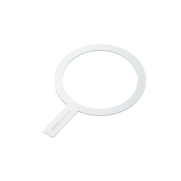 エレコム ELECOM MAGKEEP メタルリングステッカー ワイヤレス充電対応iPhone用 貼リ付けツール付属 ホワイト AMS-MAGSTWH