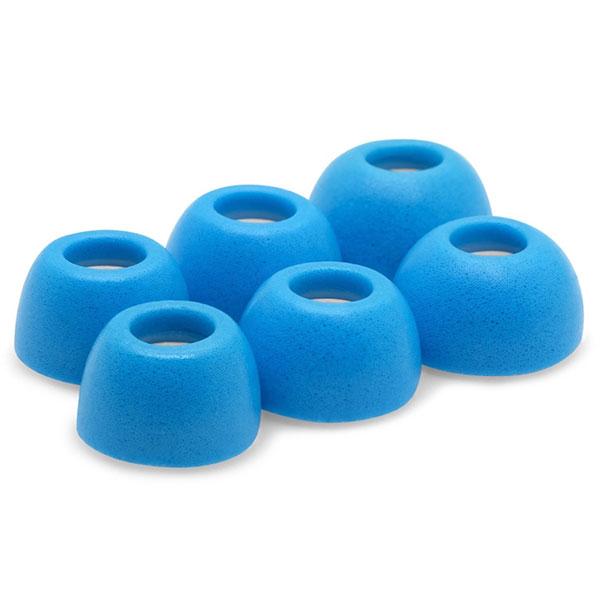 ADV. Eartune Fidelity UF-A AirPods Pro Eartune 高密度メモリーフォームイヤーチップ 3ペア S / M / L ブルー