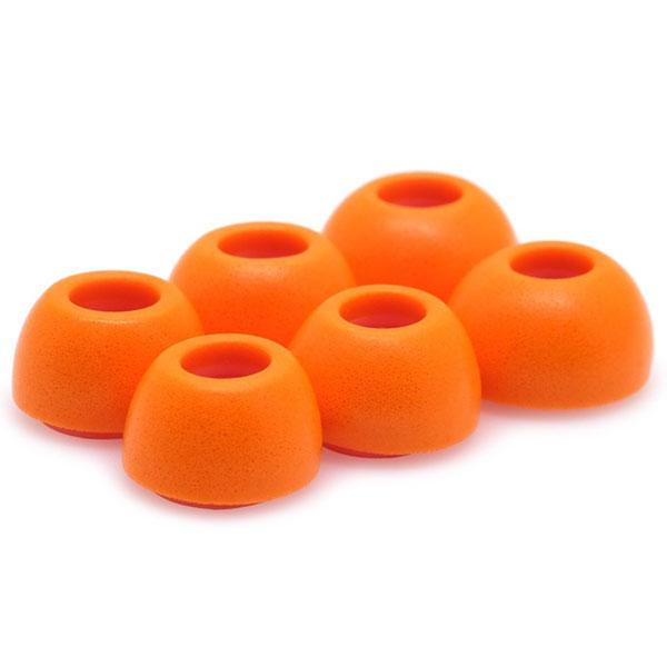 ADV. Eartune Fidelity UF-A AirPods Pro Eartune 高密度メモリーフォームイヤーチップ 3ペア S / M / L オレンジ