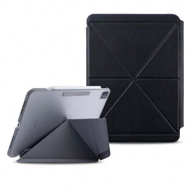 moshi エヴォ 11インチ iPad Pro M2 第4世代 / M1 第3 / 2 / 1世代 VersaCover Charcoal Black mo-vrc11d-bk
