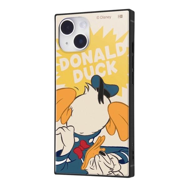 ingrem iPhone 14 / 13 ディズニーキャラクター 耐衝撃ハイブリッドケース KAKU ドジなドナルド