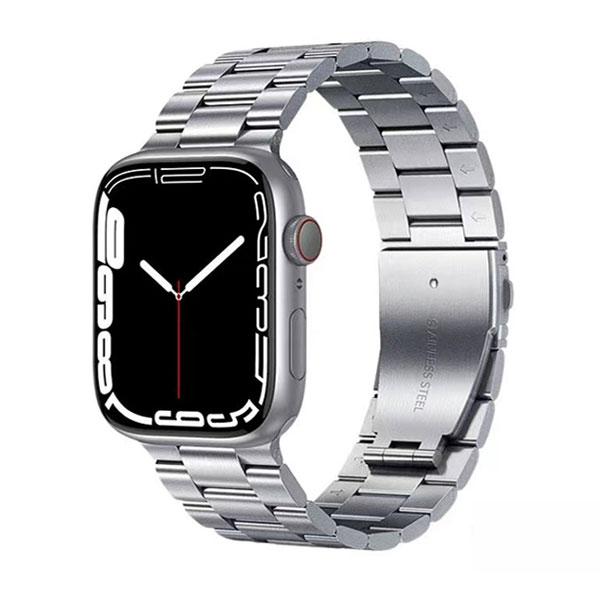 truffol トラッフル Apple Watch 41 / 40 / 38mm クラシックバンド オイスター シルバー TFOY3841SL