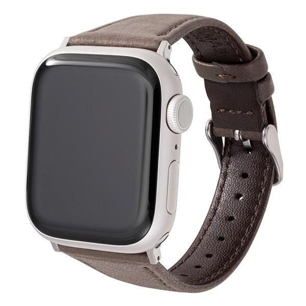 GRAMAS COLORS Apple Watch 41 / 40 / 38mm Lumiere スコッチガードレザーバンド トープ