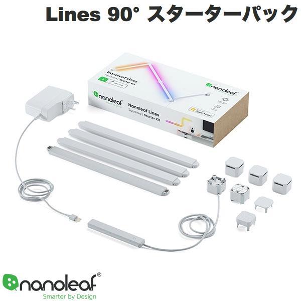 Nanoleaf Lines 90° スターターパック4本入り NL59K06-4SN00 ナノリーフ