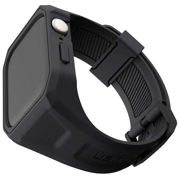 UAG ユーエージー Apple Watch 45mm Series 8 / 7 SCOUT+ ケース+バンド ブラック UAG-AW45SPLS-BK